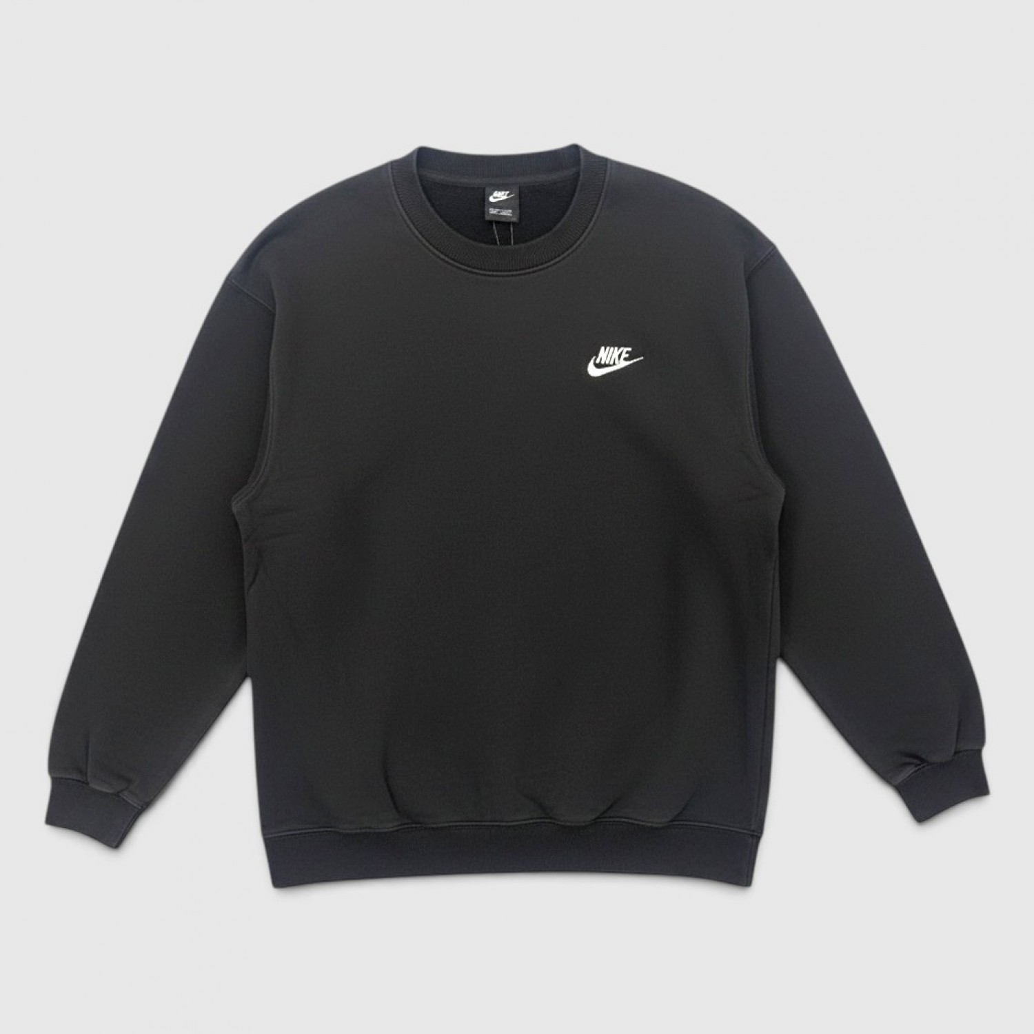 Nike Sportswear Club Fleece Μαύρο Φούτερ / Pre Owned